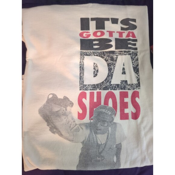 Vintage 90s‎ Nike Michael Jordan Spike Lee Shirt It’s Gotta Be Da Shoes USA Made - Picture 7 of 7